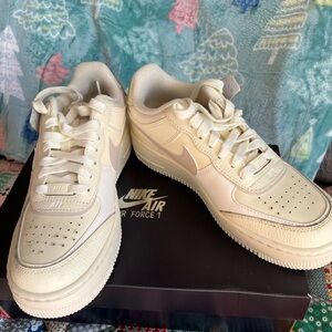 Nike AF1 Shadow Coconut Milk Sneakers
